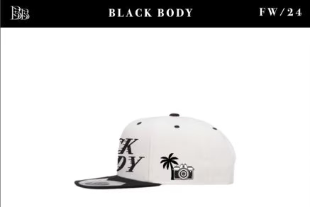 Black Body: Limited Edition White Trucker Hat